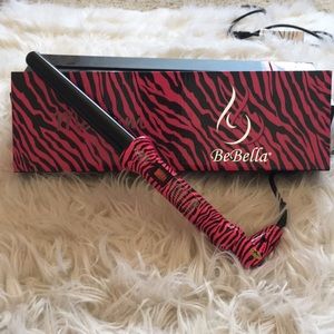 pink zebra curling iron💗💋